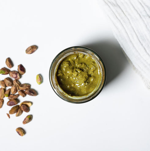 6 Oz (170g) 100% Nutural World - Crunchy Pistachio butter / pure single ingredient - Great Taste Award winner