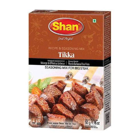Shan Tikka Recipe and Seasoning Mix 1.76 oz (50g) - Spice Powder