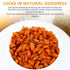 8.5 oz/240g Dried Sea Buckthorn Berries Premium Hand-Picked Whole Fruits Sea Buckthorn Tea No Additives,Tart & Tangy