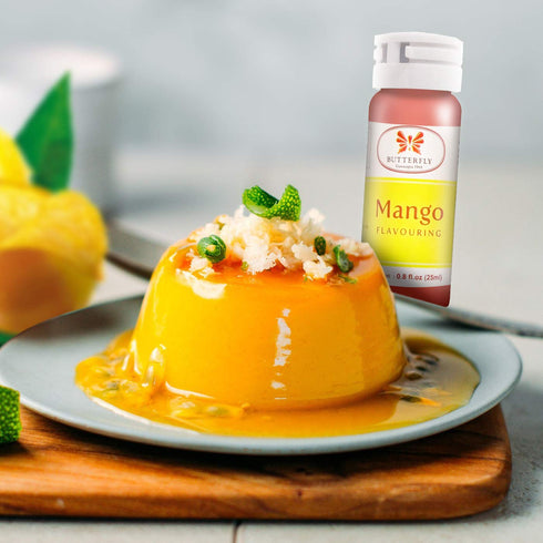 Butterfly Flavoring Extract Paste, 25 ml (Mango, Pack of 1)