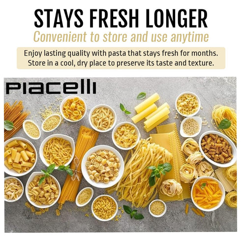 Piacelli 88 500g 2pk Tagliatelle No. Protein Pasta - Enjoy Silky Italian Tagliatelle Pasta with Wholesome Nutrition