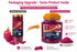 WildSap Emeralds 7.7oz (218g) 100% Freeze Dried Red Dragon Fruit Dices - Value Size Jar, Red Pitaya, No Sugar Added