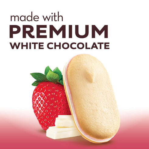 7 Oz Pepperidge Farm Milano White Chocolate Strawberry Flavored Cookies, Bag