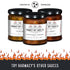 HARMACY HOT SAUCE 9oz, Totec's Tears - Gourmet Chili & Grilled Plum Pepper Sauce by Co, with Sweet Heat and Smoky