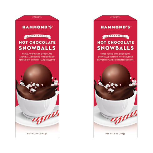 Hammond's Candies Peppermint Hot Chocolate Snowballs