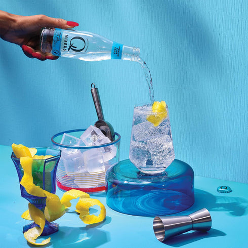 7.5oz 5 PACK Q Mixers Club Soda, Premium Cocktail Mixer Made with Real Ingredients Cans |