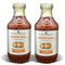 Gourmet Warehouse BBQ Sauces, 16 Fl ozs, 2 Pack (Bourbon Barrel)