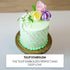 6 Count Global Sugar Art Tulip Sugar Cake Flowers, Yellow, Pink, Purple, by Chef Alan Tetreault