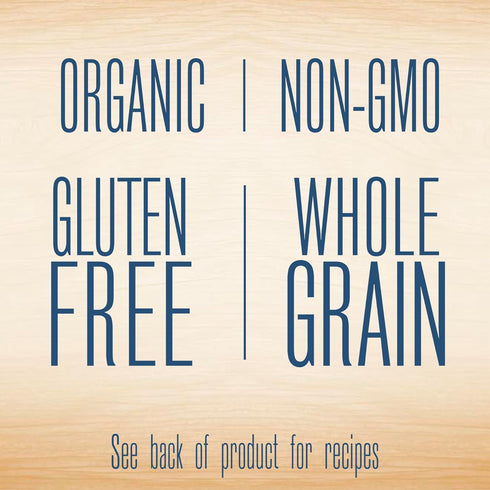 20 oz (Pack 6) Arrowhead Mills Organic Gluten Free All-Purpose Flour, Bag
