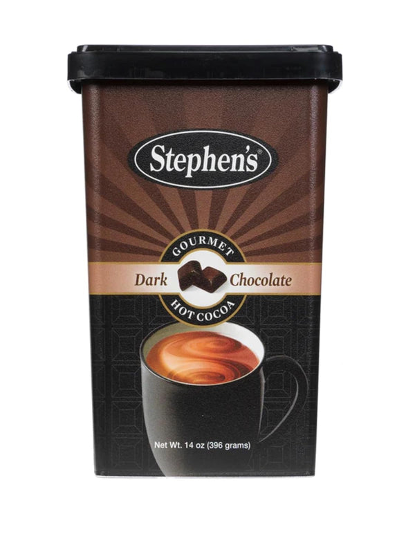 STEPHEN'S Stephens Gourmet Hot Cocoa, Dark Chocolate (Dark Chocolate, 14 oz (Pack of