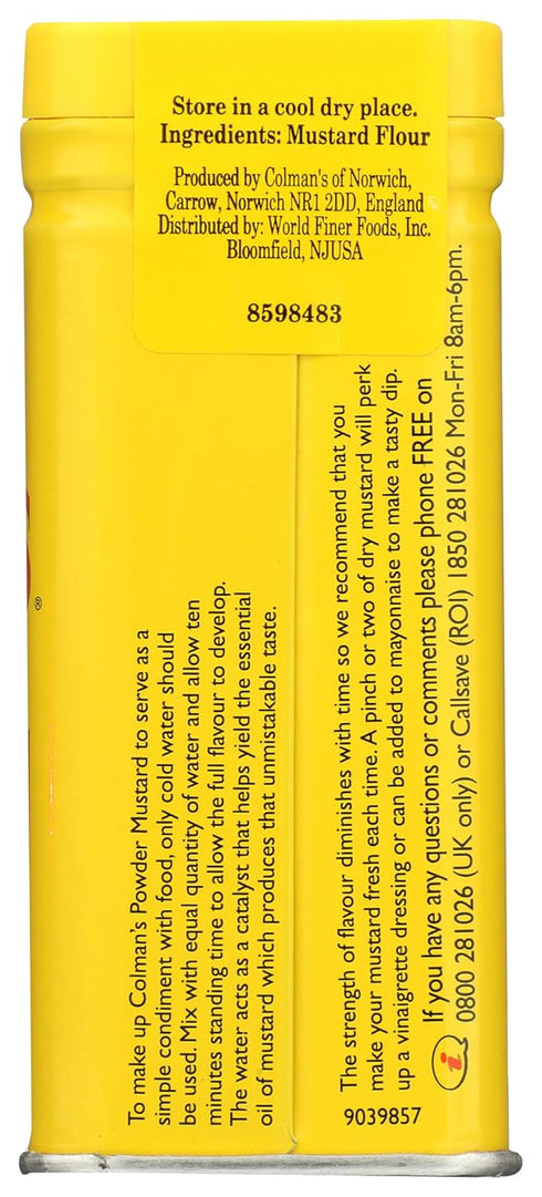 2 oz Colman's Dry Mustard