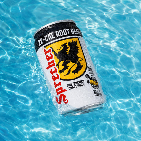 Sprecher 7.5 oz (10 Pack) Low Cal Root Beer fl Mini Cans