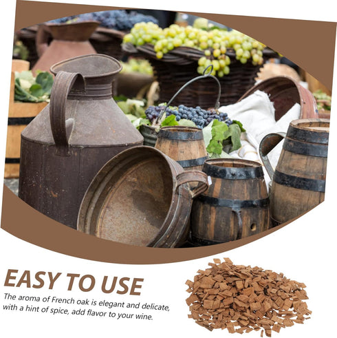 1 Pack KICHOUSE Chips American Cubes Brewing Supplies Wine Brewing Cooking Wood Chunks Wine Making Supplies Barbecue