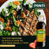 8.82 oz Ponti Organic Glaze with Balsamic Vinegar of Modena, Grape Must Italian Organic Balsamic Vinegar Glaze