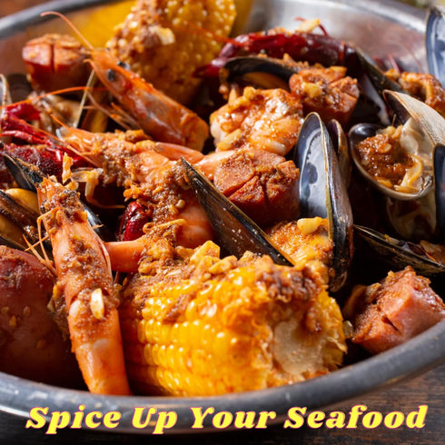 Lion Spice Co. Gulf Cajun Seasoning Authentic Louisiana-Style Blackened Spice Blend for Chicken, Seafood & Vegetables |
