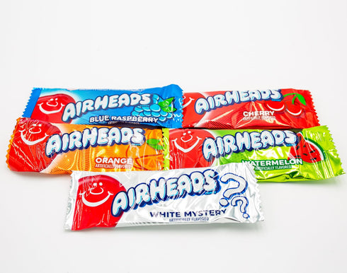 1 lb (40 Mini Bars Assorted Bulk, Chewy Fruit Taffy, Gluten Free, Individually Wrapped Pieces)