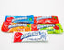 1 lb (40 Mini Bars Assorted Bulk, Chewy Fruit Taffy, Gluten Free, Individually Wrapped Pieces)
