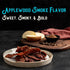 3oz (85g) Meat Artisan Applewood Smoked Uncured Bacon Jerky - Gluten Free No MSG and No Nitrates - Gourmet Meat Snacks