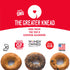 (12 Greater Knead Gluten Free Bagel - Onion - Vegan, non-GMO, Free of Wheat, Nuts, Soy, Peanuts, Tree Nuts bagels)