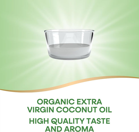 16 Nature's Way USDA Organic Extra Virgin Coconut Oil- Pure, Cold-Pressed, Non-GMO, Ounces
