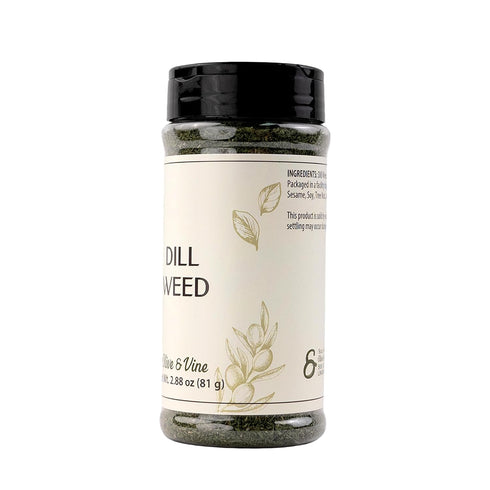 (2.88 Olive & Vine Dill Weed, Fresh Herb Flavor, For Dressings & Seafood, Rich Tradition, Authentic Taste, For Global