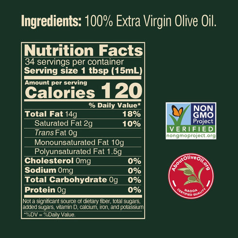 68 oz 100% Star | Extra Virgin Olive Oil | fl | Natural | Perfect for Cooking and Frying for the Whole Family
