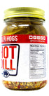 16 oz Killer Hogs Hot Dill Pickles for BBQ and Grill Sides, Meat Sandwiches, Hamburgers, Snacks, Crisp and Crunchy