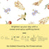 10 Tily Tea Morning Shine Breakfast Tea - Natural Herbal Tea - Ginger and Ginseng - Caffeine Free - Plastic-Free