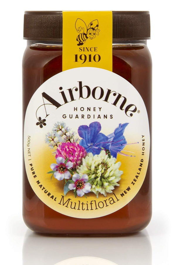 Airborne (New Zealand) Multifloral Honey 500g/1.1lbs