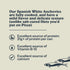 22g 4.2 (Pack 5) Patagonia Provisions Spicy White Anchovies | Responsibly Sourced in Spain | Protein & Gluten Free |