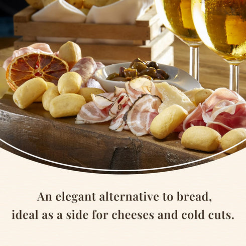 I Macoritti Classici Mini Breadsticks Bite with Spicy Garlic | Dip & Bread Sticks Snacks, Authentic Italian bread Snack
