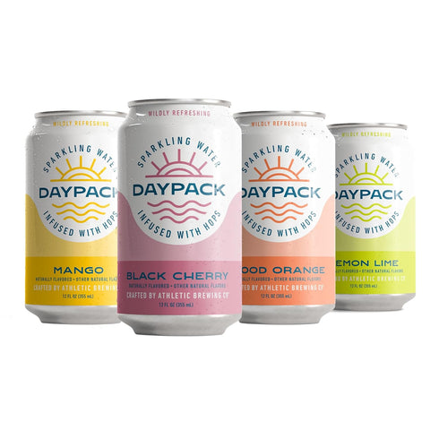 Athletic Brewing Company Daypack Sparkling Water Infused With Hops, Gluten Free &