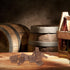 1bag IMIKEYA French Oak Chips for Home Brewing Wine Making Flavor Improve Texture Red Wine for Whiskey Aging