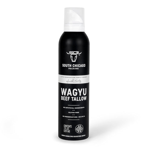 South Chicago Packing Wagyu Beef Tallow Spray, Umami-Rich Nonstick Cooking Oil, Perfect for Sautéing, Grilling