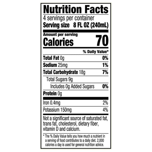 32 oz (Pack 1) R.W. Knudsen Cranberry Juice Not from Concentrate, fl