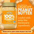 100% (16 Pack 6) Crazy Richard's All-Natural Crunchy Vegan Peanut Butter with No Added Sugar and Non-GMO Ounce