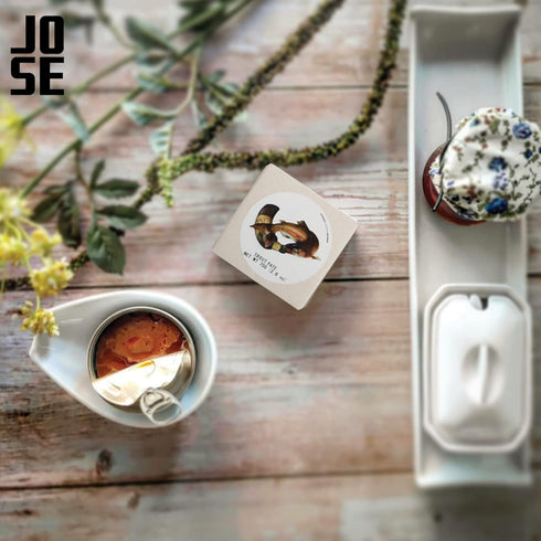 3, 75g Canned Trout Pat with Port Wine by Jose Gourmet, Wild Caught Portuguese Trout, Tinned Fish Pat, High Protein