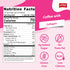 FITNE Instant 3 In 1 Coffee Packets, 10 Sticks with Natural Hydrolyzed Collagen, Vitamin C, No Sugar