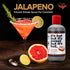2 Pack- 8 Oz Fire Syrup - Jalapeno Simple Syrup It's Hot But It's Sweet But It's Hot! - Each Bottle of Jalapeno Infused