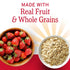 KD Chocolates 14.1 oz, 10 Count Nature's-Bakery Oatmeal Crumble Strawberry Breakfast Snack Bars, Whole Grains, Real