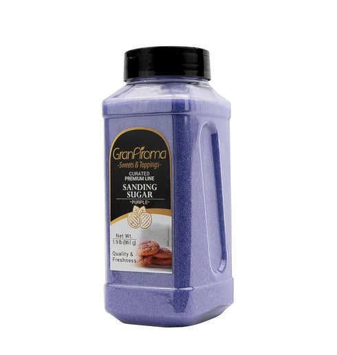 GranAroma Decorative Purple Sanding Sugar for Cookies & Sweets