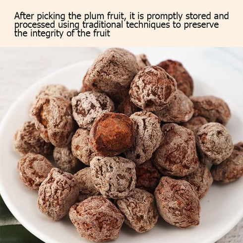 MIHUNTANG 160g Dried preserved plums Sweet and sour dried plum honey preserved fruit snacks