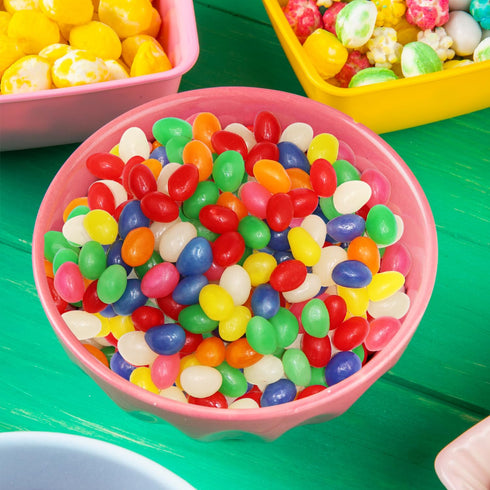 GEEOOLLAH 2 LB Bulk Classic Jelly Beans Candy Bag - Assorted Fruity Flavors Chewy Candies for Candy Buffets, Parties