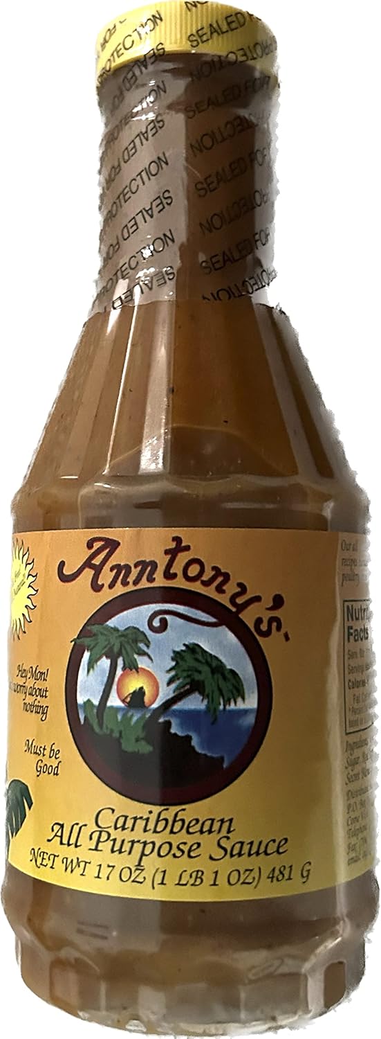 Anntonys Caribbean All Purpose Sauce, 17oz