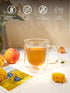 100 Count TeeLux Peach Dandelion Burdock Root Tea Bags, Sweet Cinnamon with Zesty Ginger & Toasty Roasted Dandelion