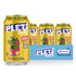 12 Oz (24 PLEZi FiZZ Stawberry Lemonade & Orange Mango Sparkling Juice Bundle No Added Sugar, Low Sugar Soda