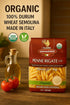 100% (1 LB. PASTA ZARA - Penne Rigate - Organic - Italian Pasta, Made with Durum Wheat Semolina Flour, Non GMO, Kosher