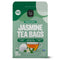 FGO Organic Jasmine Green Tea - 100 Count Eco-Conscious Tea Bags, Resealable Bag