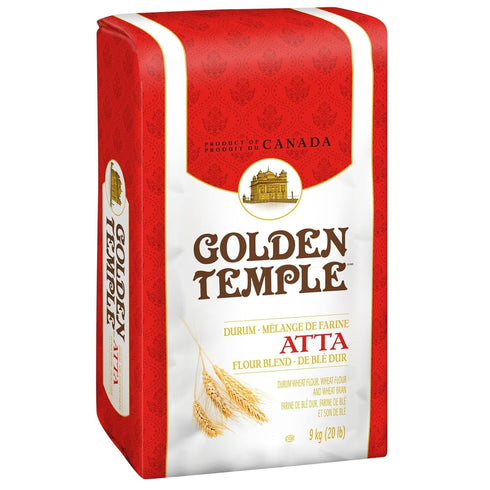 Golden Temple - Fine Durum Atta Flour Blend, 20 LB