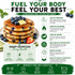 15g 100 2g 7 (1 Nutmeg State Nutrition - Protein Pancakes and Waffle Mix, Low Carb, Protein, Calories, Sugar, Servings